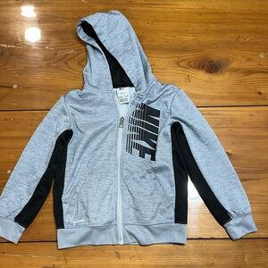 Nike Kids Hoodie in Gray and Black